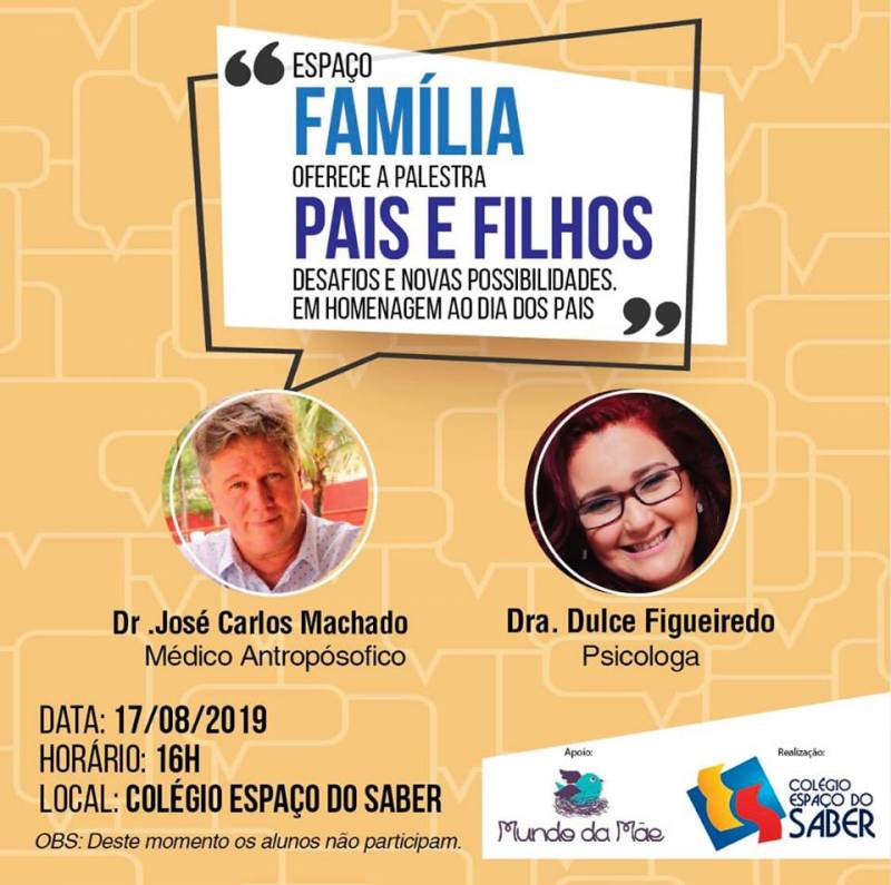 Palestra - Pais e Filhos