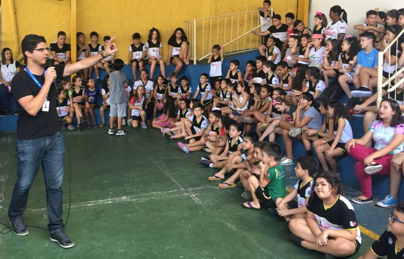 Acolhida ao assessor Matheus Portelinha e Espao Famlia