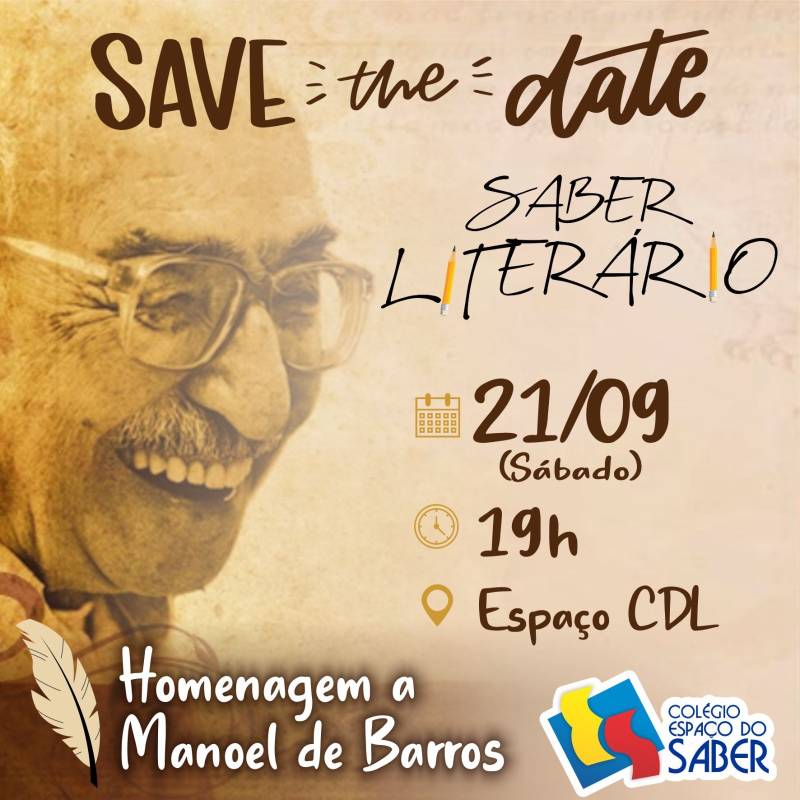 Vem ai... Saber Literario 2024